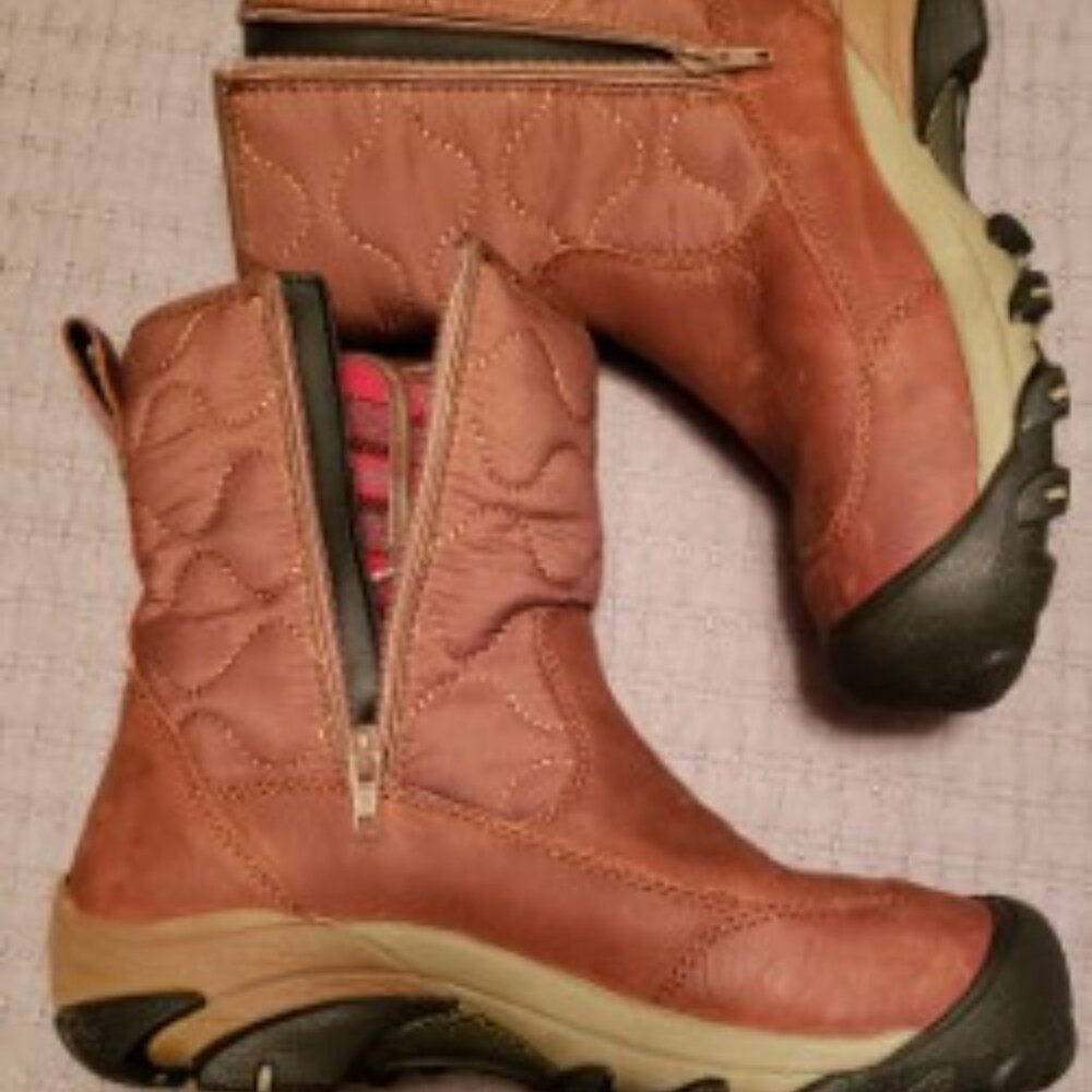 Womens Keen Betty Boot, BROWN, size 8 - Picture 5 of 8